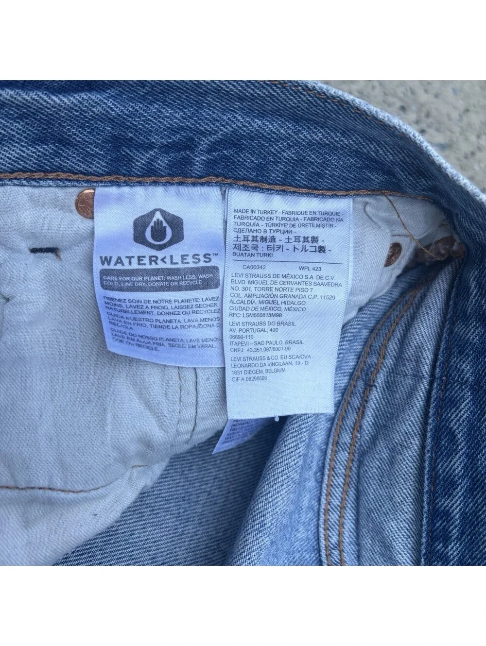 Levi’s Made & Crafted 501 Big E Jeans Mens 31x32 Selvedge 1980’s Medium Wash